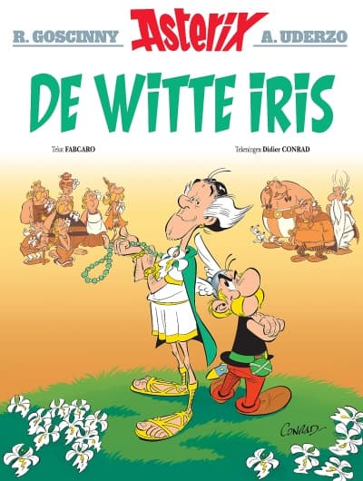 De witte iris